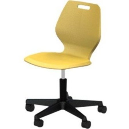 PARAGON FURNITURE Ready Task Chair Orangesicle AND-READY-ADJCHRA-X
